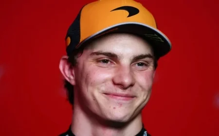 Oscar Piastri Secures Pole in Qatar GP Sprint Qualifying Lando Norris Takes Third Max Verstappen Finishes Sixth