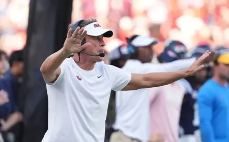 Ole Miss Coach Lane Kiffin’s Future Looms Over High-Stakes Egg Bowl Clash