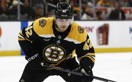 Bruins Roster Update: Pastrnak and Zacha Absent for Showdown with New York Rangers