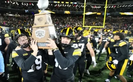 Nebraska Cornhuskers vs Iowa Hawkeyes CFB Week 14 Prediction and Pick for Friday November 28 2025