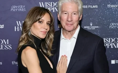 Richard Gere and Alejandra Silva Make Rare Public Appearance After Relocating to Spain