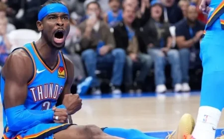 Shai Gilgeous-Alexander Leads OKC Thunder in Dominant Victory Over Trail Blazers to Avenge Season’s Only Loss