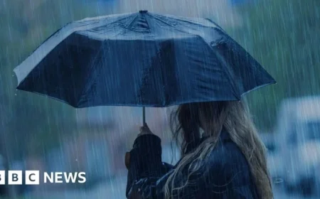 Met Office Alerts South East to Incoming Heavy Rainfall