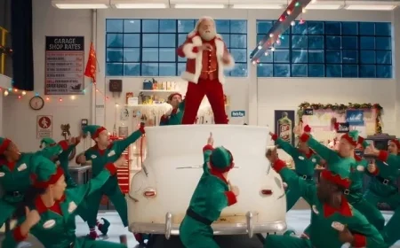 John Travolta’s Santa Transforms into Danny Zuko in Capital One Campaign