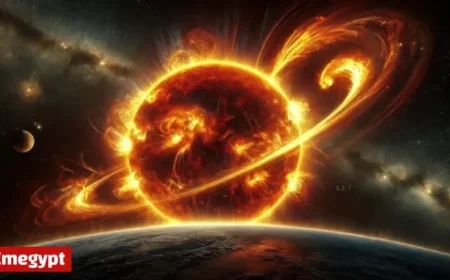 U.S. Alerts on Space Weather Following M5.9 Solar Flare Detection