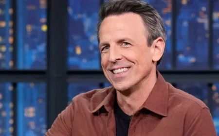 Seth Meyers’ Daughter Adelaide, 4, Charms in Delightful Late Night Debut