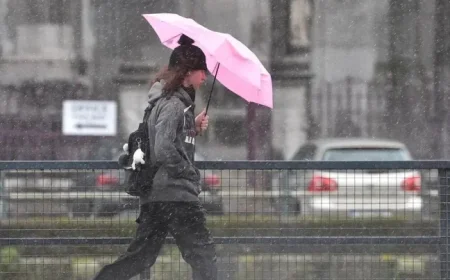 Met Éireann Warns of Heavy Rain and Flooding Risks in Cork and Kerry Starting Sunday
