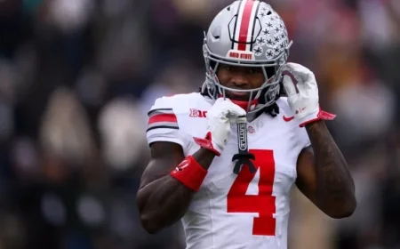 Ohio State Stars Jeremiah Smith, Carnell Tate: Injury Updates for Michigan Clash