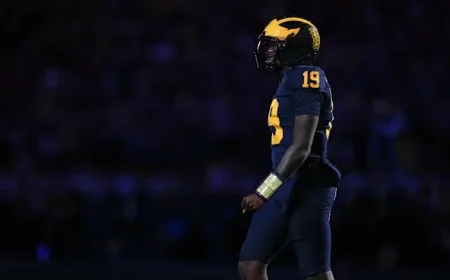 Bryce Underwood Nears Michigan Football Milestone Before Ohio State Showdown