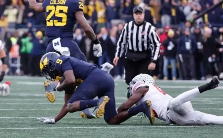Michigan Football Faces Potential Loss of Three Captains Against Ohio State