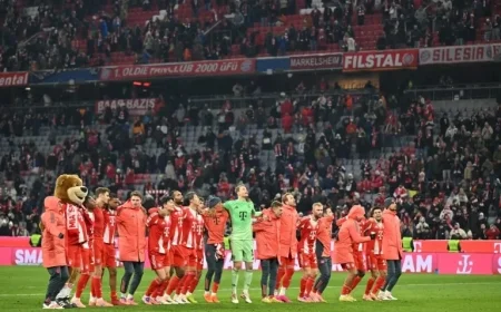 FC Bayern vs St Pauli: Official Lineups Released