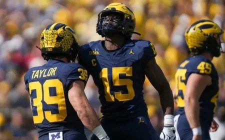 Michigan Football Faces OSU Without Captain LB Ernest Hausmann