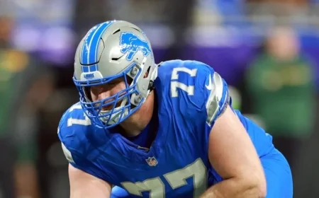 Lions’ Frank Ragnow Fails Physical, Won’t Rejoin Team