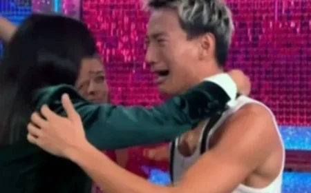 Strictly Pro Supported by Claudia Winkleman as He Tearfully Experiences Show’s Unprecedented Moment