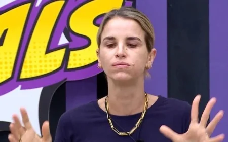 Vogue Williams tackles pig brain challenge on I’m a Celeb Rivals episode