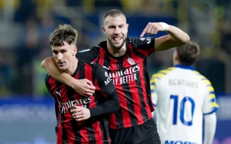 Milan vs Lazio Official Lineups for Serie A Matchday 13 Revealed