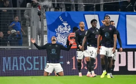 Hidalgo Blocks Marseille’s Rise to Ligue 1 Leader with Draw Against Toulouse