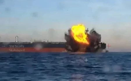 Drone Strikes Damage Russian Oil Terminal in Black Sea Amid Ukraine War