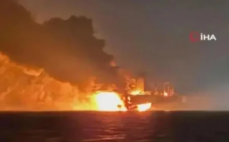 Explosions Hit Two Russian Ghost Fleet Tankers in Turkey Possible Rocket Drone or Mine Attack