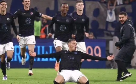 Toulouse Scores Last-Minute Equalizer; Marseille Loses Opportunity to Lead Ligue 1