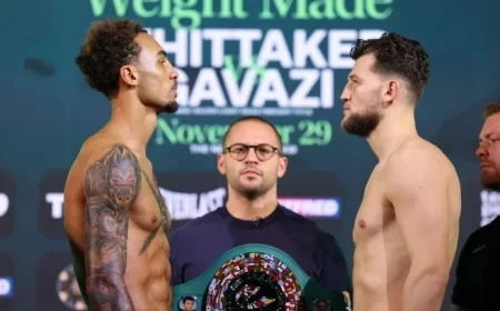 Live Updates from Birmingham: Ben Whittaker vs Benjamin Gavazi Showdown