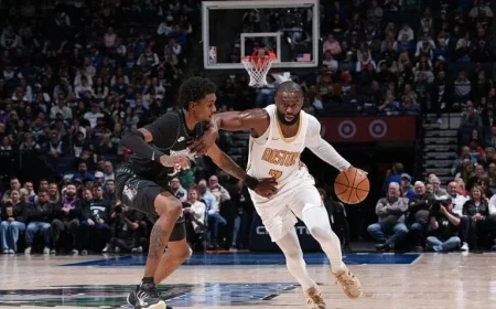 Jaylen Brown Matches Season-High 41 Points but Struggles in Crucial Moments Against Timberwolves