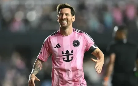 Historic Achievement Messi Secures 405th Career Assist Making Football History in Miami’s East Conference Title Triumph