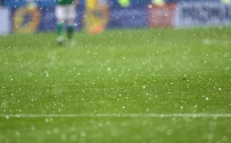 UK Storm Alert Forces Match Cancellations Amid Yellow Weather Warning