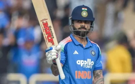 Virat Kohli Achieves Milestone with 83rd Century in International Cricket during India vs South Africa 1st ODI