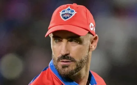Du Plessis Chooses PSL Over IPL Auction in Major Cricket Decision
