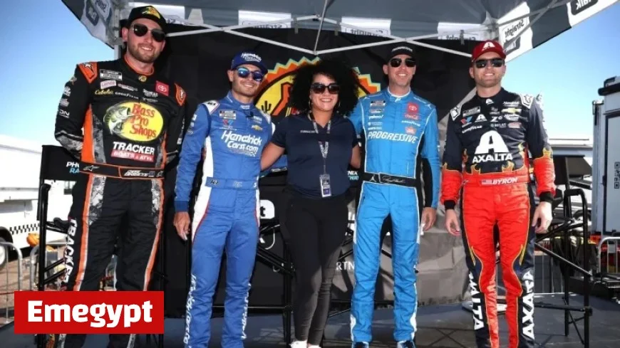 NASCAR Championship Showdown: Who Will Claim Victory Briscoe Byron Hamlin or Larson?