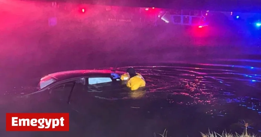 Firefighter Rescues Elderly Man from Submerged Car in West Chester Pond