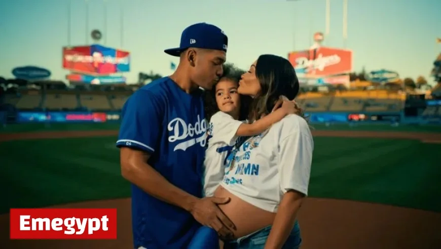 Kike Hernandez and Mariana Vicente Celebrate Baby Boy Announcement at World Series