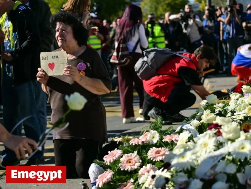 Serbia Prepares for Mass Protests on Anniversary of Train Station Collapse