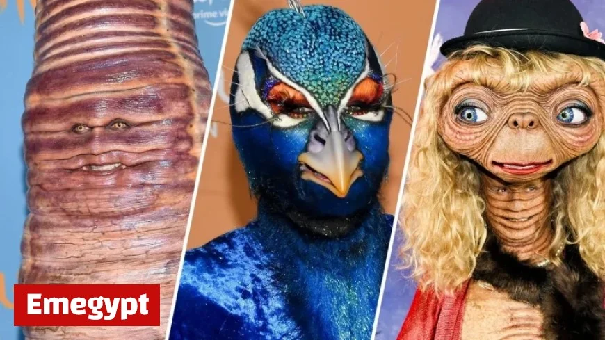 Heidi Klum’s Wild Halloween Costumes Through 25 Years From Peacock to Alien