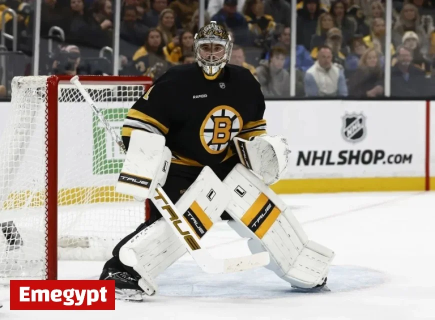 Swayman to Lead Bruins in Saturday Matinée Clash Against Hurricanes