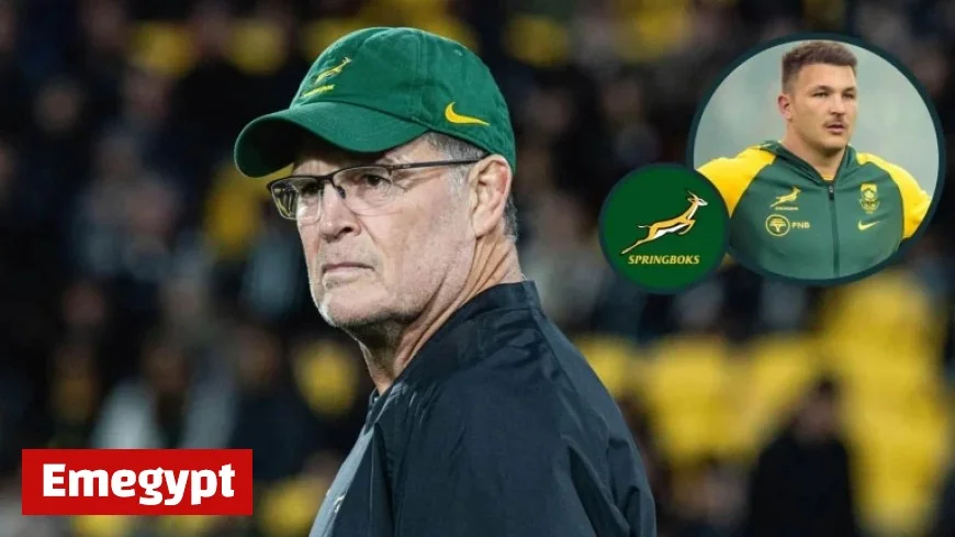 Rassie Erasmus Signals Potential Changes in Springboks Selection with No Guarantees for Key Tests