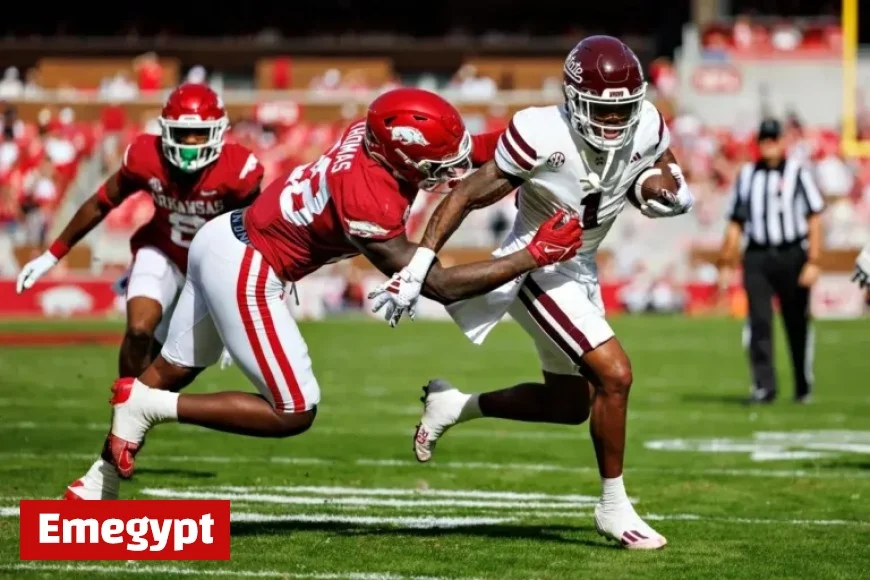 Stream Mississippi State vs Arkansas: College Football Live on TV