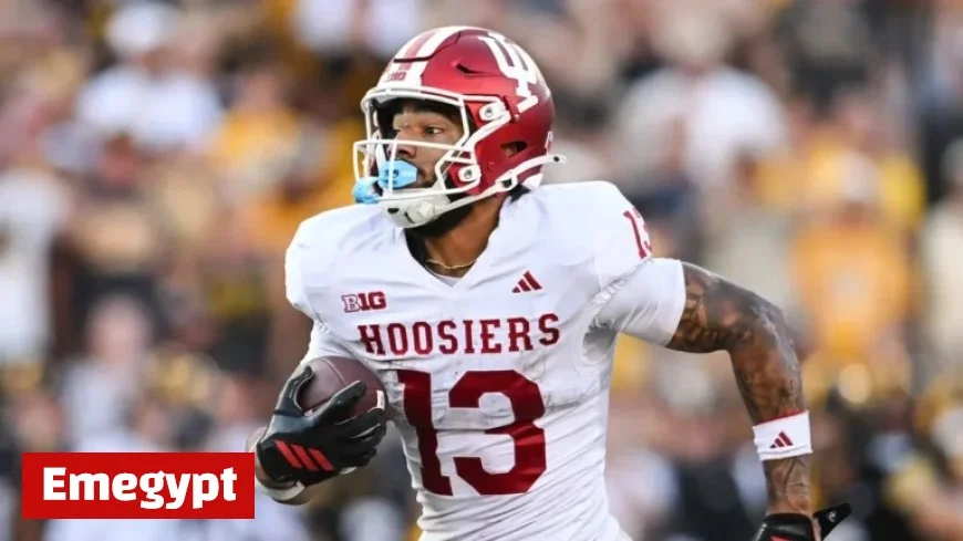 IU Football’s Top Receiver Faces Injury Ahead of Maryland Clash