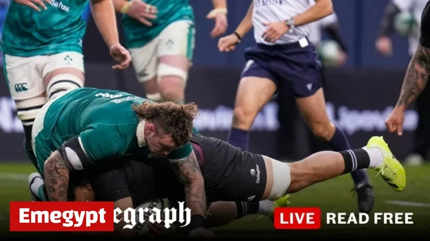 Live Updates: Ireland vs New Zealand Score and Highlights from Autumn International in Chicago