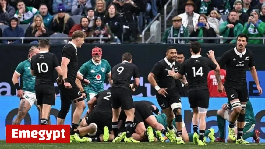 Ireland Dominates All Blacks at Half-Time with Live Text and Radio Updates