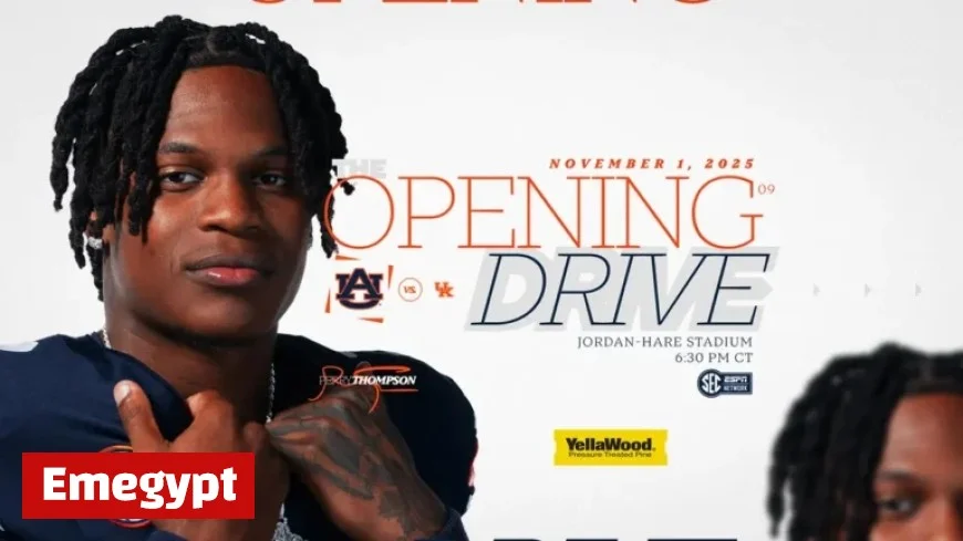 Auburn Faces Kentucky in Crucial Opening Drive Showdown