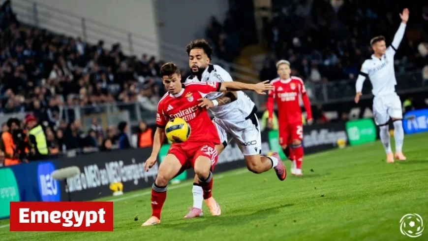 Samuel Dahl extends lead for Benfica against Vitória SC