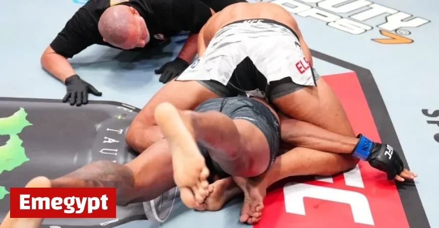 Shocking Moment Contender Series Standout Knocked Out Cold After Referee Overlooks Tap