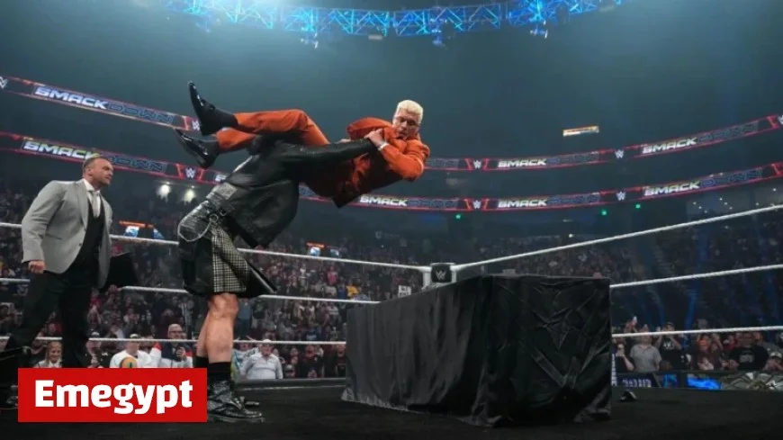 Contract Signing Sparks Rhodes-McIntyre Brawl on WWE SmackDown