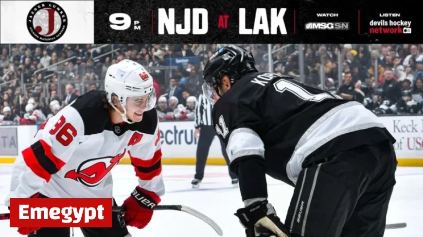 Devils’ Road Trip Hits LA: Game Preview