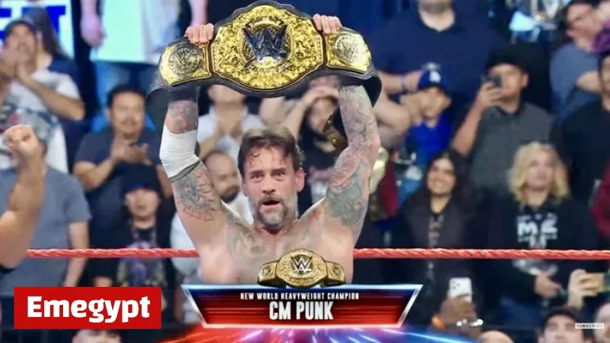 CM Punk Clinches Vacant World Heavyweight Championship at WWE Saturday Night’s Main Event