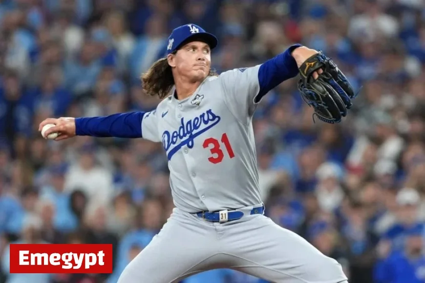 Dodgers’ Tyler Glasnow Faces Game 7 Limitations from Side Discomfort: Report