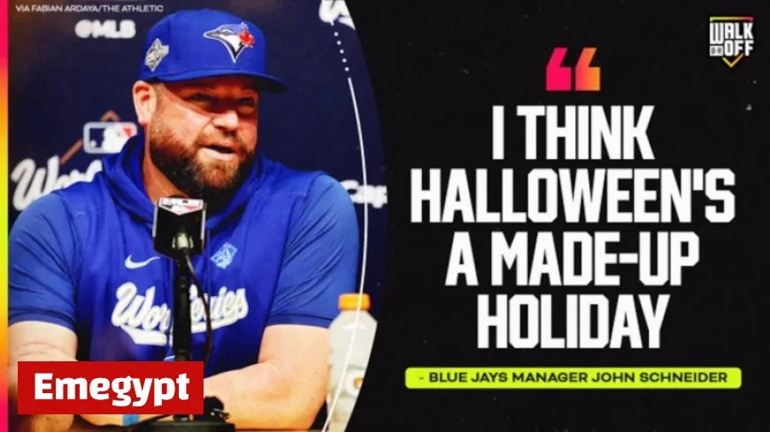 Blue Jays Manager John Schneider Labels Halloween a ‘Fabricated Holiday’
