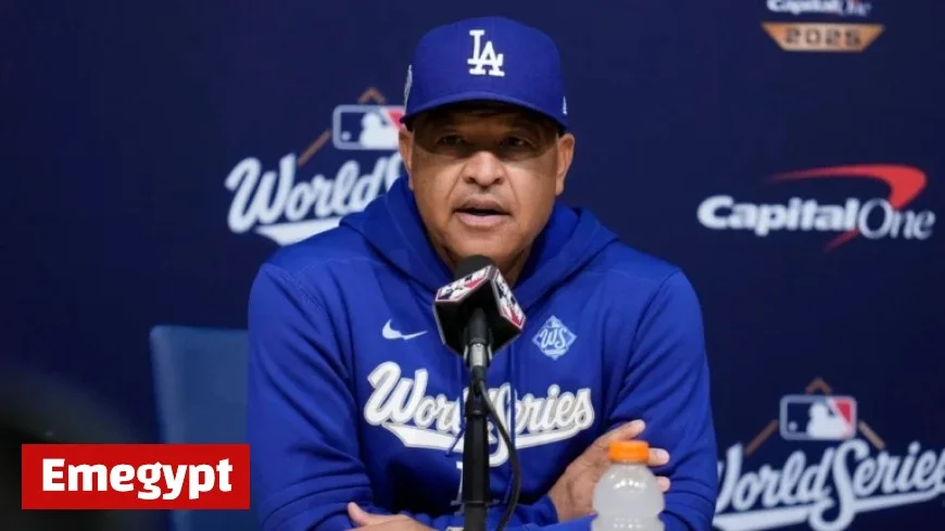 Dodgers Hold Pre-Game Media Session Ahead of World Series Game 7